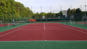 Peintures de court de tennis
